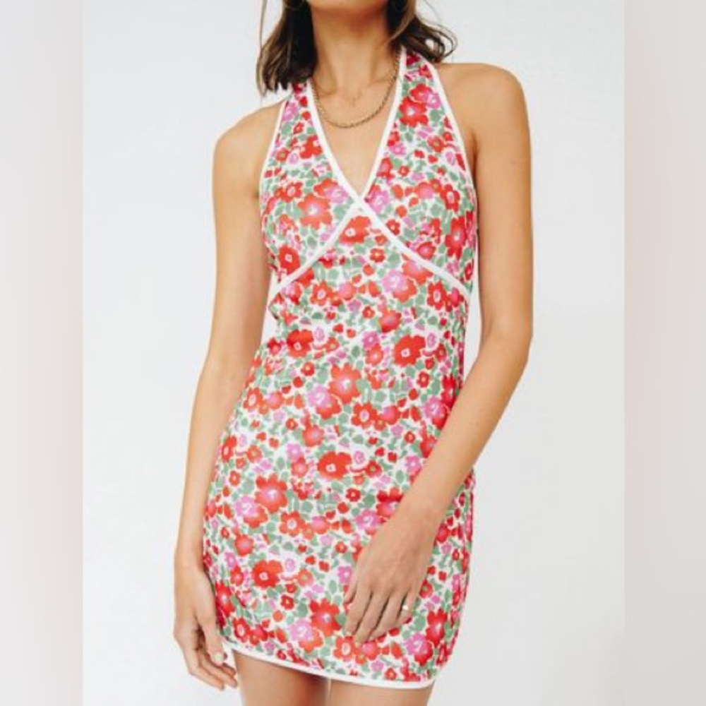 NWT Zara Mini Halter Dress